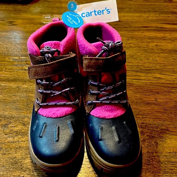 Girls Size 3 Carters Boots - Picture 1 of 5